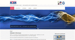 Desktop Screenshot of msem.cz